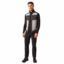 Regatta Mens E-Volve Colour Block Softshell Body Warmer - 3XL, Mineral Grey/Ash