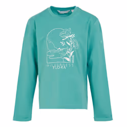 Regatta Childrens/Kids Wenbie III Flower Mountain T-Shirt - 11-12 Years, Dusty Green