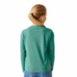 Regatta Childrens/Kids Wenbie III Flower Mountain T-Shirt - 13 Years, Dusty Green