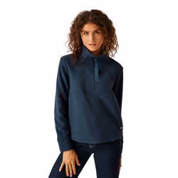 Regatta Womens/Ladies Juliette Half Zip Fleece Top - 12 UK, Navy