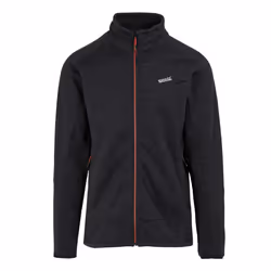 Regatta Mens Rivake Full Zip Fleece Jacket - 3XL, Navy/Fox