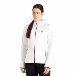 Dare 2B Womens/Ladies Density Core Stretch Midlayer - 10 UK, Blanc De Blanc