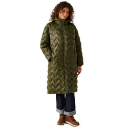 Regatta Womens/Ladies Cambrie II Quilted Jacket - 16 UK, Dark Khaki