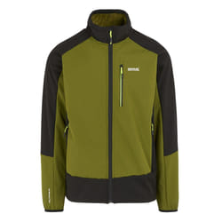 Regatta Mens Moutdale Soft Shell Jacket - XL, Nephrite Green/Black