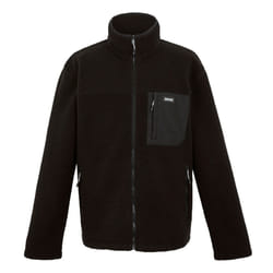 Regatta Mens Frankie Borg Fleece - XL, Black