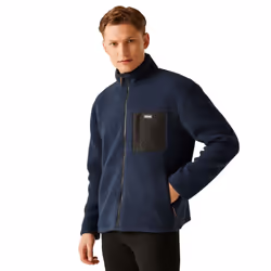 Regatta Mens Frankie Borg Fleece - XXL, Navy