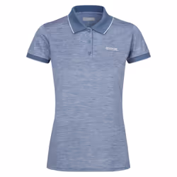Regatta Womens/Ladies Remex II Polo Neck T-Shirt - 16 UK, Coronet Blue