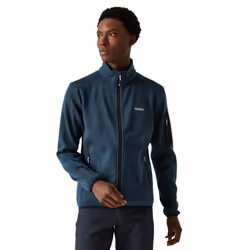 Regatta Mens Newhill Marl Full Zip Fleece Jacket - S, Moonlight Denim