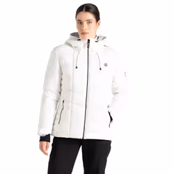 Dare 2B Womens/Ladies Blindside Ski Jacket - 20 UK, Blanc De Blanc