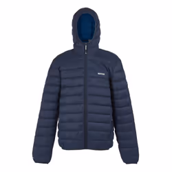 Regatta Mens Marizion Baffled Hooded Padded Jacket - M, Navy/Olympian Blue