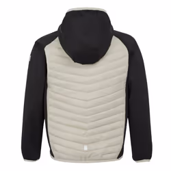 Regatta Childrens/Kids Kielder VIII Hybrid Jacket - 3-4 Years, Black/Abbeystone
