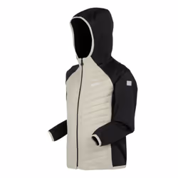 Regatta Childrens/Kids Kielder VIII Hybrid Jacket - 3-4 Years, Black/Abbeystone
