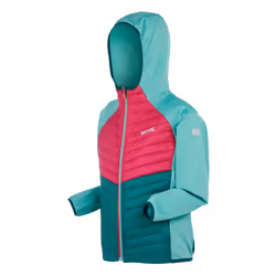 Regatta Childrens/Kids Kielder VIII Hybrid Jacket - 5-6 Years, Dusty Green/Deep Pink
