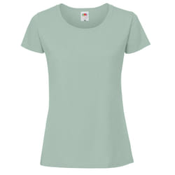 Fruit Of The Loom Womens/Ladies Ringspun Premium T-Shirt - XL, Sage