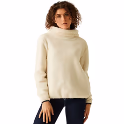 Regatta Womens/Ladies Ria Fluffy Overhead Fleece Top - 18 UK, Light Vanilla