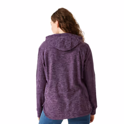 Regatta Womens/Ladies Mayse Hoodie - 10 UK, Deep Plum Marl