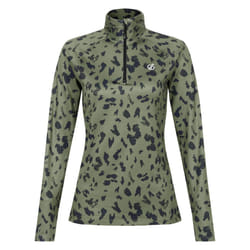 Dare 2B Womens/Ladies Divulge Dash Print Core Stretch Midlayer - 16 UK, Olivine Green