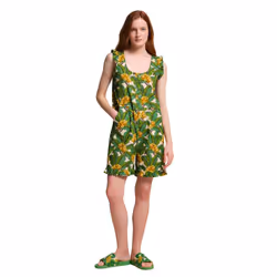 Regatta Womens/Ladies Orla Kiely Tropical Playsuit - 12 UK, Green