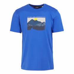Regatta Mens Cline IX Sunrise T-Shirt - XL, Olympian Blue