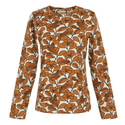 Regatta Womens/Ladies Orla Kiely Birdy Long-Sleeved Winter T-Shirt - 12 UK, Brown