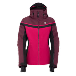 Dare 2B Womens/Ladies Flurry Ski Jacket - 16 UK, Berry Pink/Fig