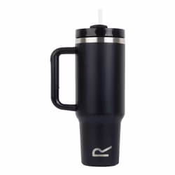 Regatta Thermulate Insulated 1.2L Travel Mug - One Size, Black