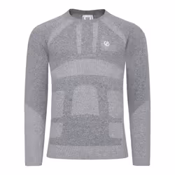Dare 2B Mens In The Zone III Long-Sleeved Base Layer Top - S, Charcoal Grey Marl