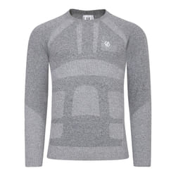 Dare 2B Mens In The Zone III Long-Sleeved Base Layer Top - S, Charcoal Grey Marl