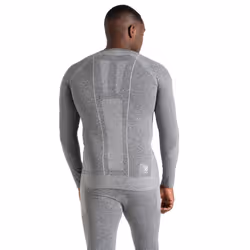 Dare 2B Mens In The Zone III Long-Sleeved Base Layer Top - S, Charcoal Grey Marl