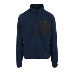 Regatta Mens Frankie Full Zip Fleece Jacket - S, Navy