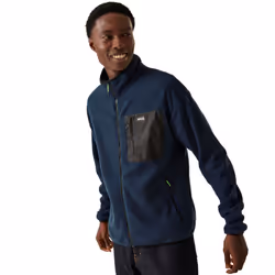 Regatta Mens Frankie Full Zip Fleece Jacket - S, Navy