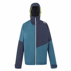Regatta Mens Deserto II Colour Block Waterproof Jacket - XXL, Moroccan Blue/Navy