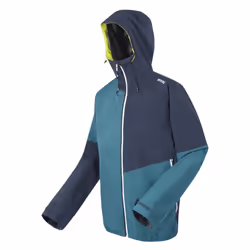 Regatta Mens Deserto II Colour Block Waterproof Jacket - XXL, Moroccan Blue/Navy