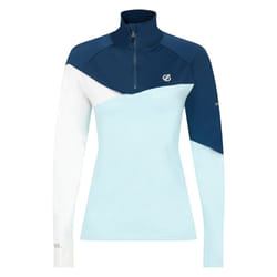 Dare 2B Womens/Ladies Ice II Core Stretch Midlayer - 8 UK, Moonlight Denim/Water Ballet