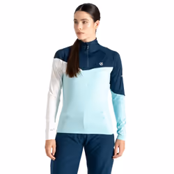Dare 2B Womens/Ladies Ice II Core Stretch Midlayer - 8 UK, Moonlight Denim/Water Ballet