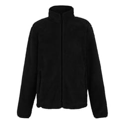 Regatta Mens Midoor Fluffy Fleece Jacket - S, Black