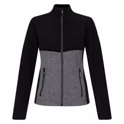 Dare 2B Womens/Ladies Thriving Fleece Jacket - 10 UK, Black/Charcoal Grey Marl