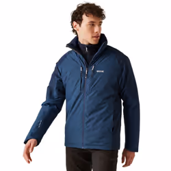 Regatta Mens Calderdale II Winter Waterproof Jacket - 3XL, Moonlight Denim/Navy