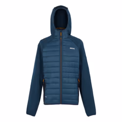 Regatta Mens Newhill Quilted Hybrid Jacket - M, Moonlight Denim/Navy