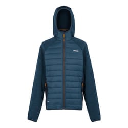 Regatta Mens Newhill Quilted Hybrid Jacket - M, Moonlight Denim/Navy