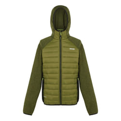 Regatta Mens Newhill Quilted Hybrid Jacket - S, Nephrite Green/Black