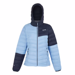 Regatta Womens/Ladies Hillpack II Hooded Jacket - 10 UK, Clear Sky/Navy