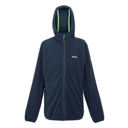 Regatta Mens Tahill Full Zip Fleece Jacket - M, Navy/Green Flash
