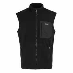 Regatta Mens Frankie Fleece Gilet - XXL, Black