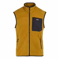 Regatta Mens Frankie Fleece Gilet - XL, Cumin