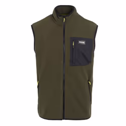 Regatta Mens Frankie Fleece Gilet - 3XL, Dark Khaki