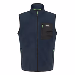 Regatta Mens Frankie Fleece Gilet - XL, Navy