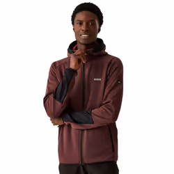Regatta Mens Sarwood Marl Soft Shell Jacket - M, Black