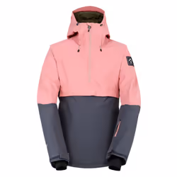Dare 2B Womens/Ladies Snowburst Overhead Ski Jacket - 10 UK, Dusty Rose/Ebony Grey