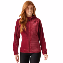 Regatta Womens/Ladies Endra Hooded Fleece Jacket - 10 UK, Rumba Red